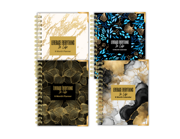 Leverage Everything In Life 6 Month BOSS Planner